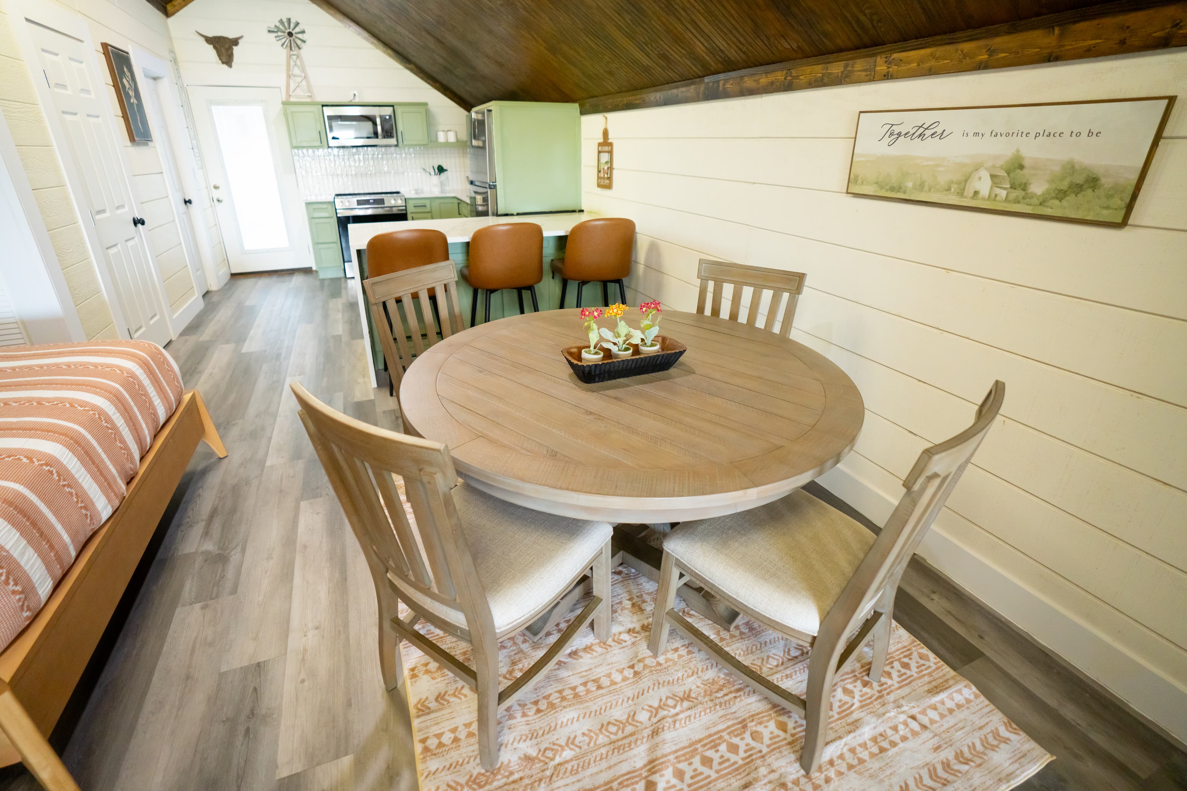 porch & farm views